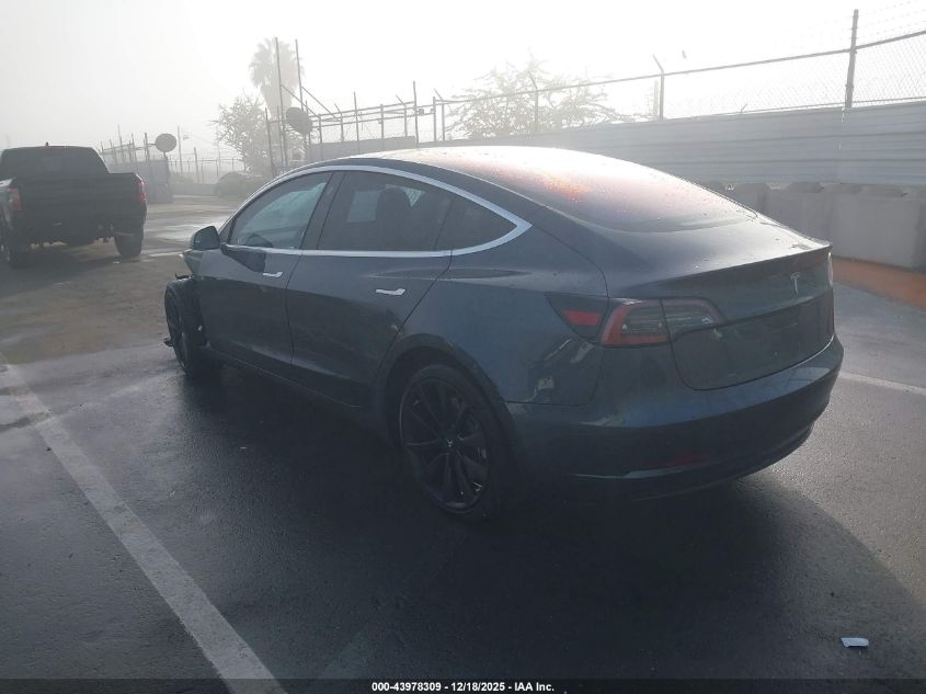 2018 Tesla Model 3 Long Range/Mid Range VIN: 5YJ3E1EA3JF019909 Lot: 43978309