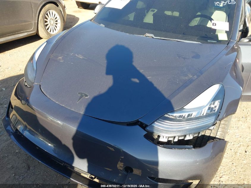 2021 Tesla Model 3 Standard Range Plus Rear-Wheel Drive VIN: 5YJ3E1EA6MF849109 Lot: 43978311