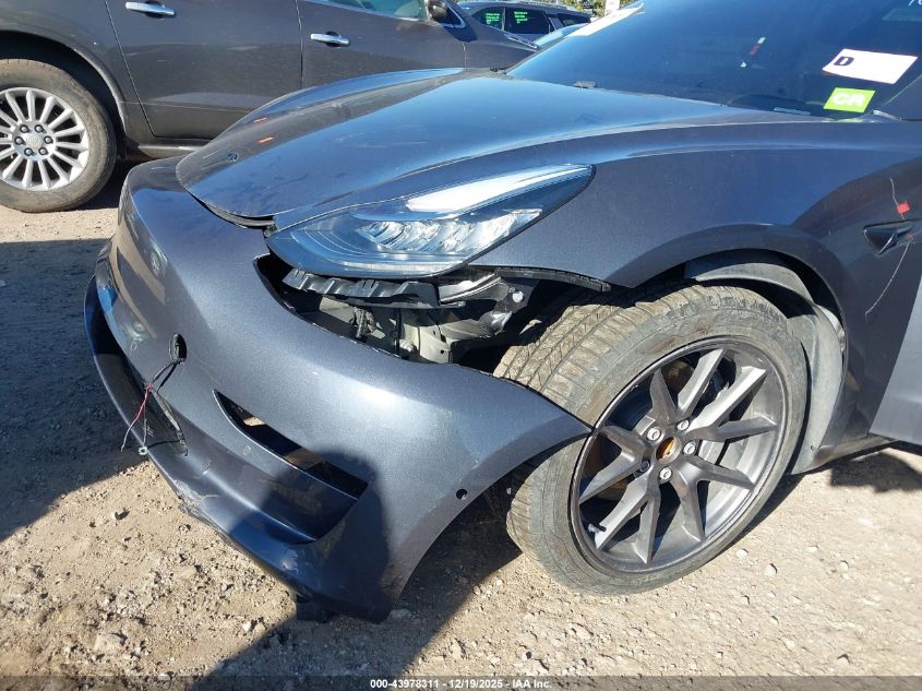 2021 Tesla Model 3 Standard Range Plus Rear-Wheel Drive VIN: 5YJ3E1EA6MF849109 Lot: 43978311