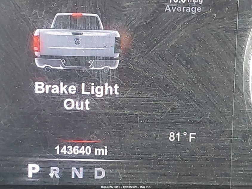 2019 Ram 1500 Classic Lone Star 4X4 5'7 Box VIN: 1C6RR7LT2KS620276 Lot: 43978312