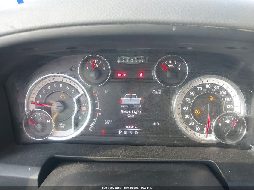 2019 Ram 1500 Classic Lone Star 4X4 5'7 Box VIN: 1C6RR7LT2KS620276 Lot: 43978312