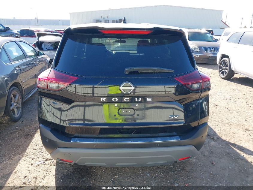 2022 Nissan Rogue Sv Fwd VIN: 5N1BT3BA1NC684372 Lot: 43978313