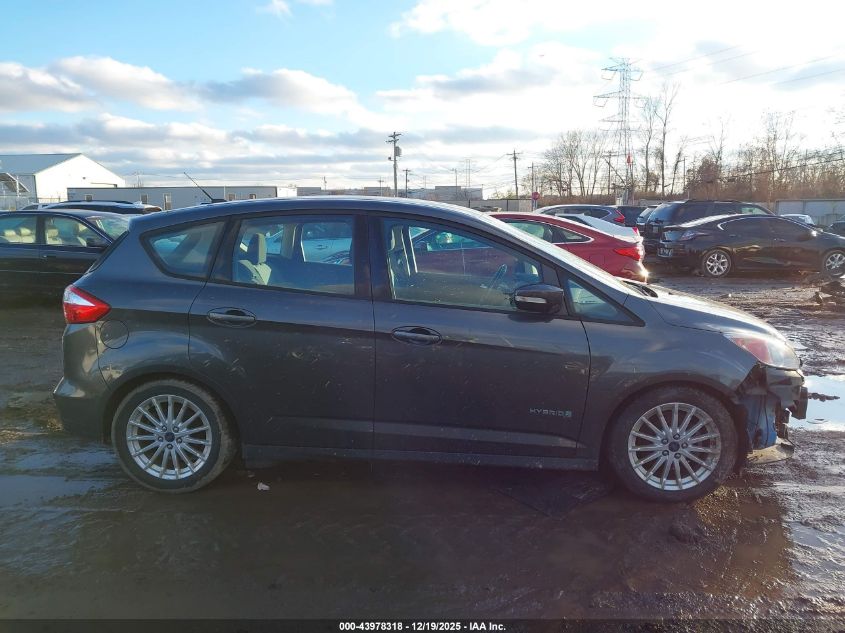 2016 Ford C-Max Hybrid Se VIN: 1FADP5AU4GL107322 Lot: 43978318