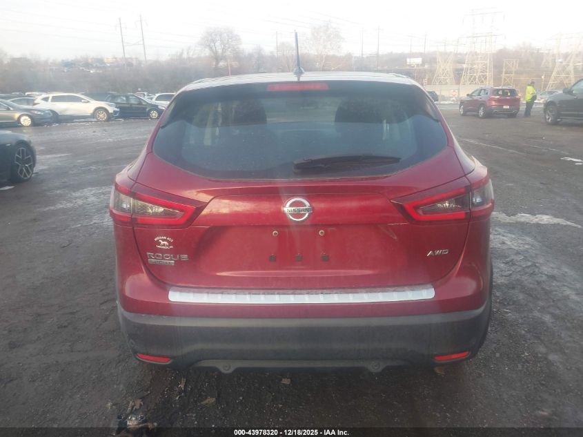 2020 Nissan Rogue Sport S Awd Xtronic Cvt VIN: JN1BJ1CW1LW387738 Lot: 43978320