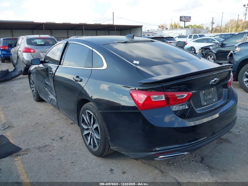 2022 Chevrolet Malibu Fwd Rs VIN: 1G1ZG5ST9NF204719 Lot: 43978323