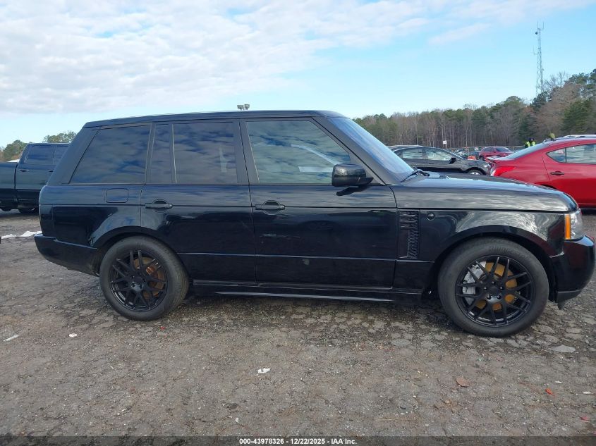 2011 Land Rover Range Rover Supercharged VIN: SALMP1E40BA344786 Lot: 43978326