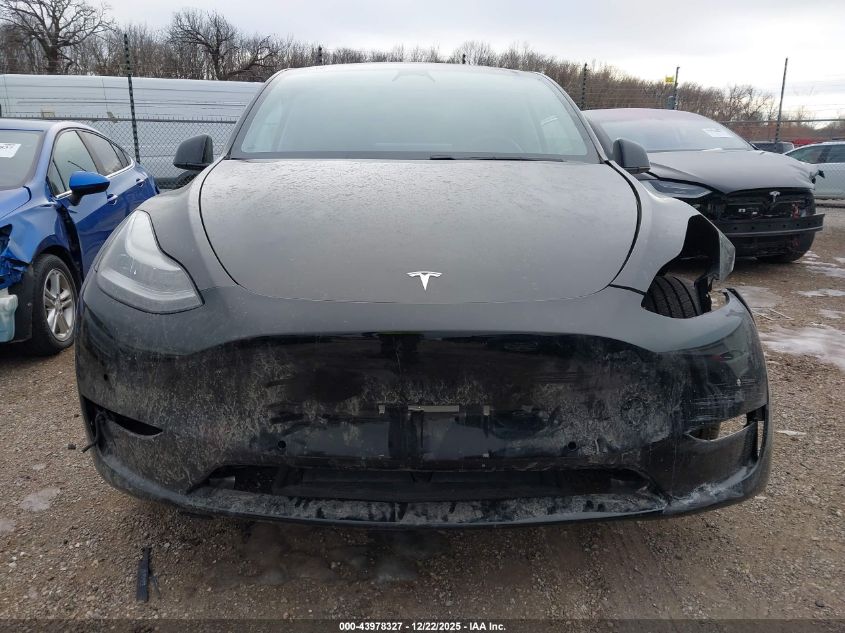 2020 Tesla Model Y Long Range Dual Motor All-Wheel Drive VIN: 5YJYGDEE1LF047456 Lot: 43978327