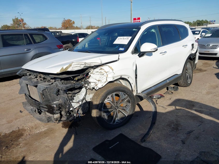 VIN 5NMS53AA0KH020383 2019 HYUNDAI SANTA FE ULTIMATE 2.0T