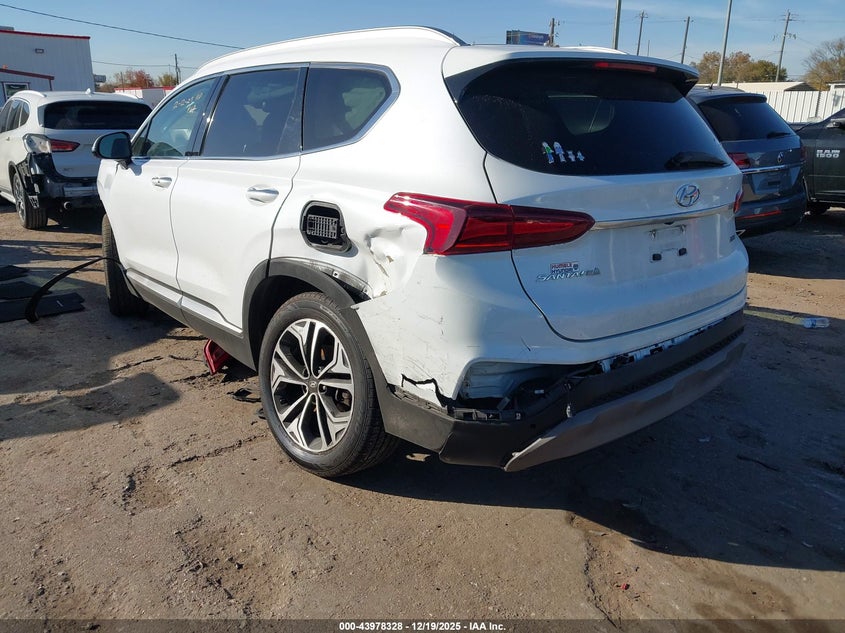 VIN 5NMS53AA0KH020383 2019 HYUNDAI SANTA FE ULTIMATE 2.0T