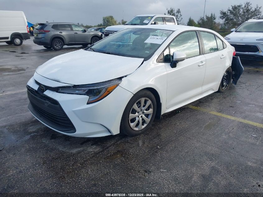 5YFB4MDE6TP360782 2026 TOYOTA COROLLA photo no. 2