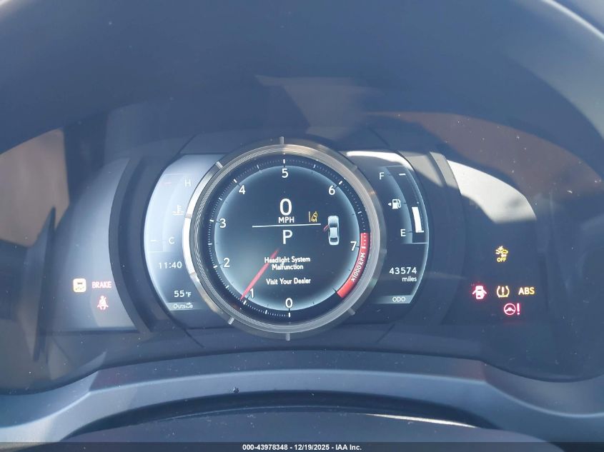 2020 Lexus Is 350 VIN: JTHGZ1B25L5035955 Lot: 43978348