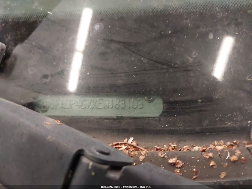 2014 Ford Fiesta St VIN: 3FADP4GXXEM183103 Lot: 43978356