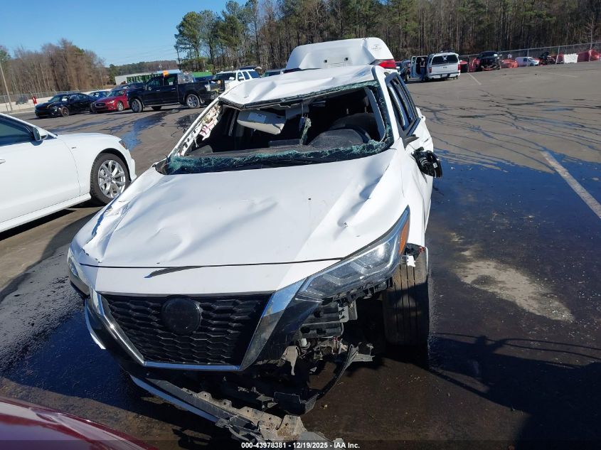 2022 Nissan Sentra S Xtronic Cvt VIN: 3N1AB8BV6NY280402 Lot: 43978381