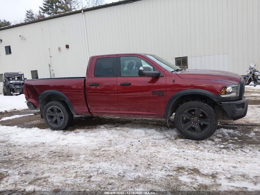 2022 Ram 1500 Classic Warlock 4X4 6'4 Box VIN: 1C6RR7GG5NS224828 Lot: 43978382