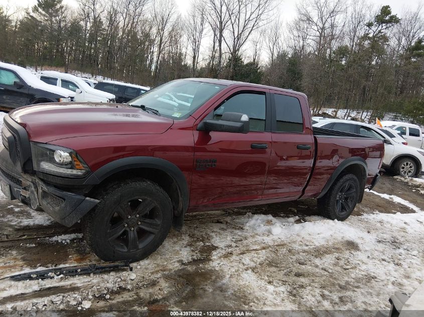 2022 Ram 1500 Classic Warlock 4X4 6'4 Box VIN: 1C6RR7GG5NS224828 Lot: 43978382
