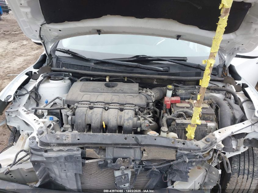 2016 Nissan Sentra Sv VIN: 3N1AB7AP0GY235908 Lot: 43978385