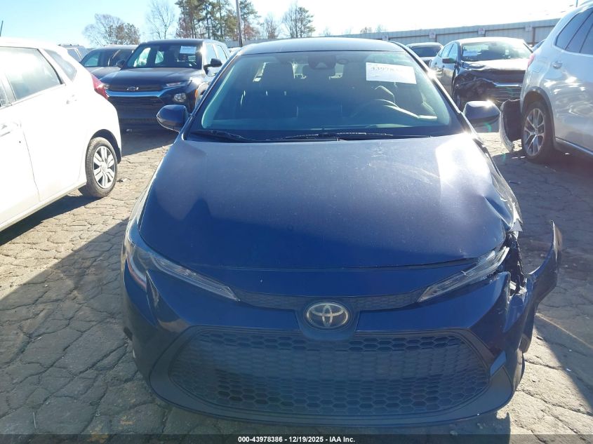 2020 Toyota Corolla Le VIN: JTDEPRAE0LJ029755 Lot: 43978386