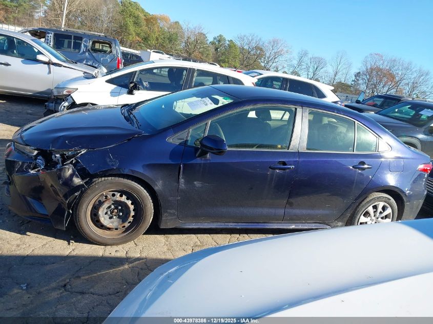 2020 Toyota Corolla Le VIN: JTDEPRAE0LJ029755 Lot: 43978386