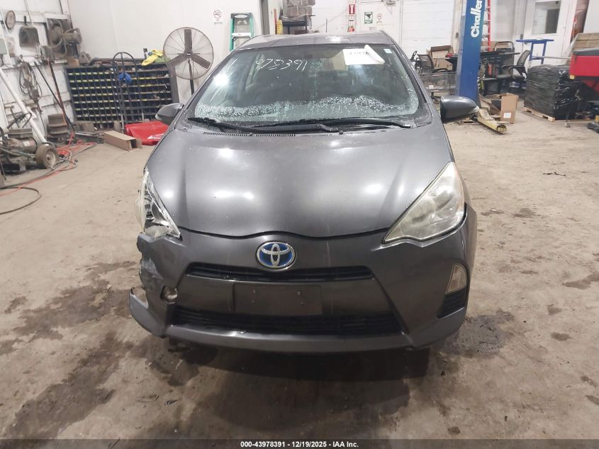 2012 Toyota Prius C Two VIN: JTDKDTB3XC1526219 Lot: 43978391