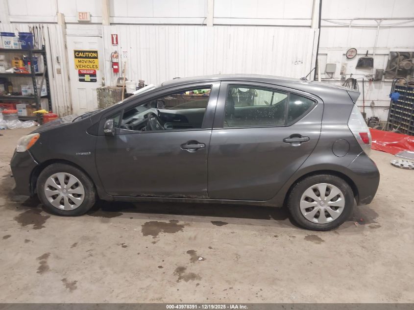 2012 Toyota Prius C Two VIN: JTDKDTB3XC1526219 Lot: 43978391