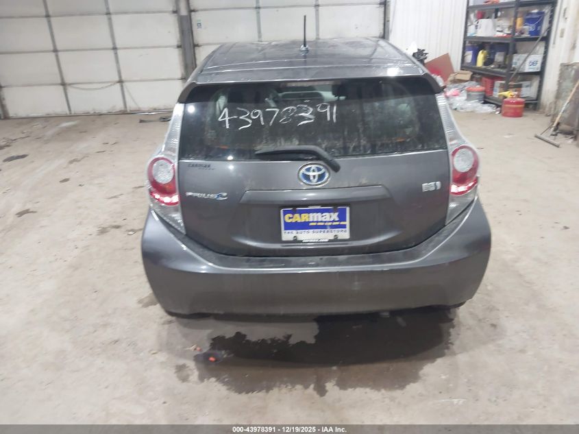 2012 Toyota Prius C Two VIN: JTDKDTB3XC1526219 Lot: 43978391