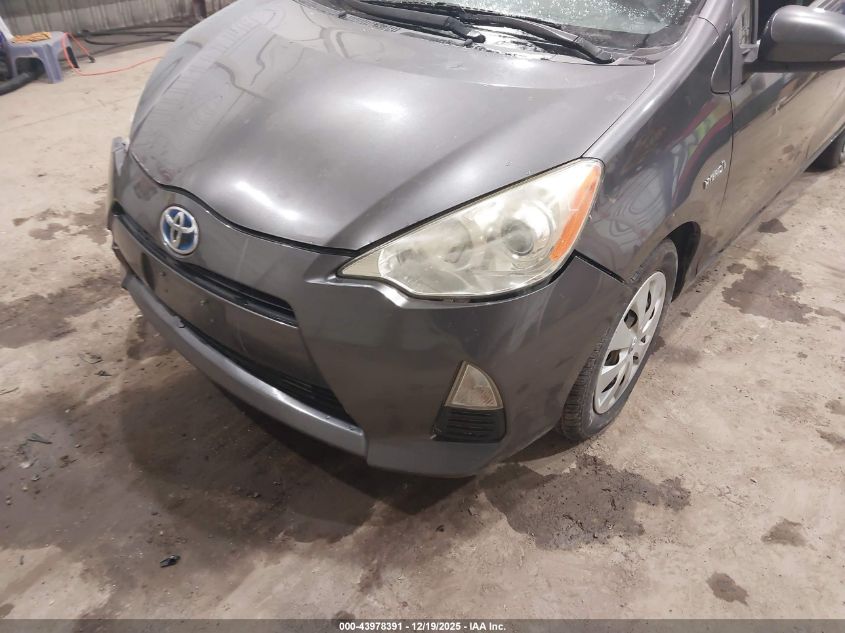 2012 Toyota Prius C Two VIN: JTDKDTB3XC1526219 Lot: 43978391