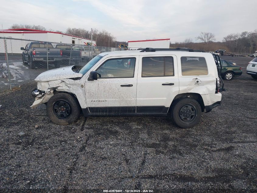 2016 Jeep Patriot Sport VIN: 1C4NJPBA6GD569326 Lot: 43978401