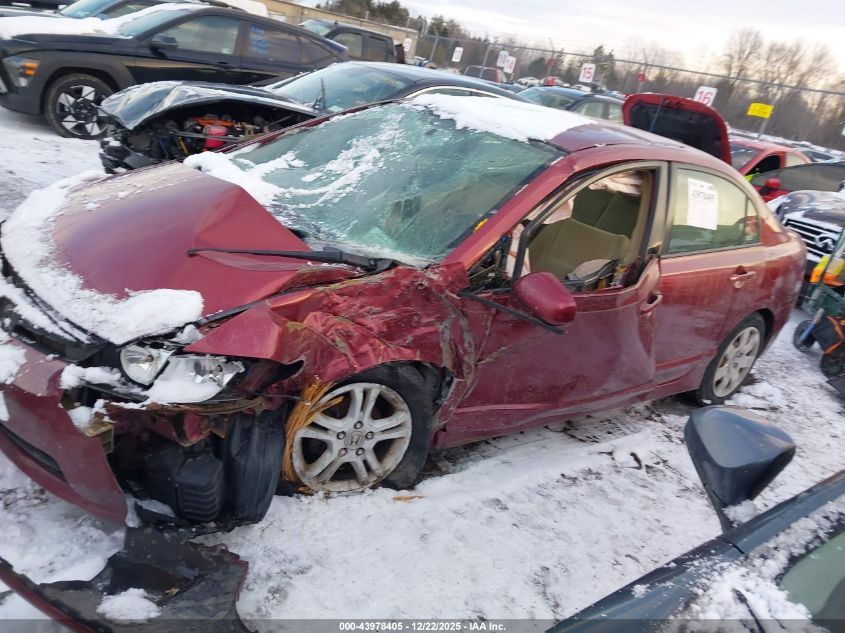 2008 Honda Civic Lx VIN: 2HGFA16558H532479 Lot: 43978405