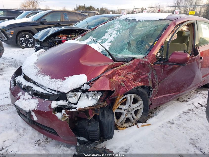 2008 Honda Civic Lx VIN: 2HGFA16558H532479 Lot: 43978405