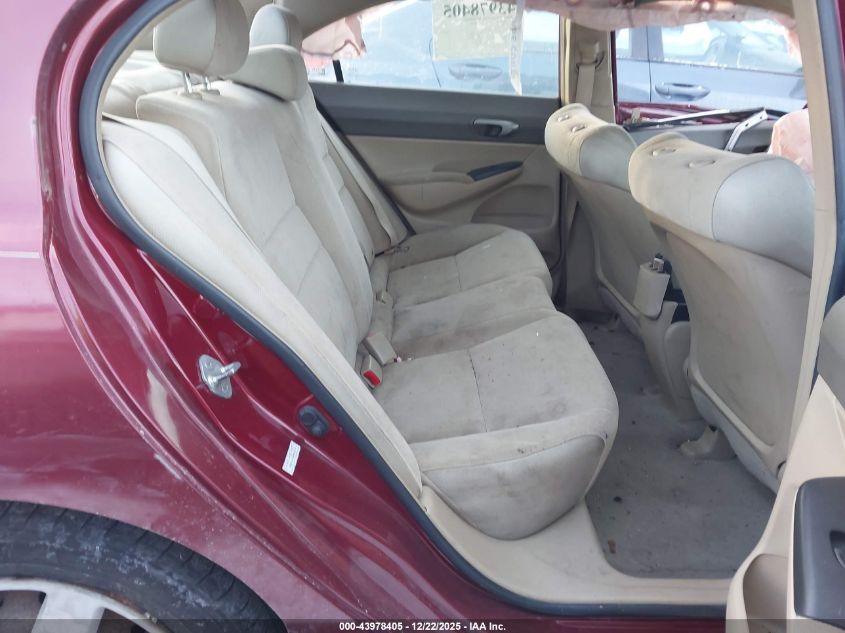 2008 Honda Civic Lx VIN: 2HGFA16558H532479 Lot: 43978405