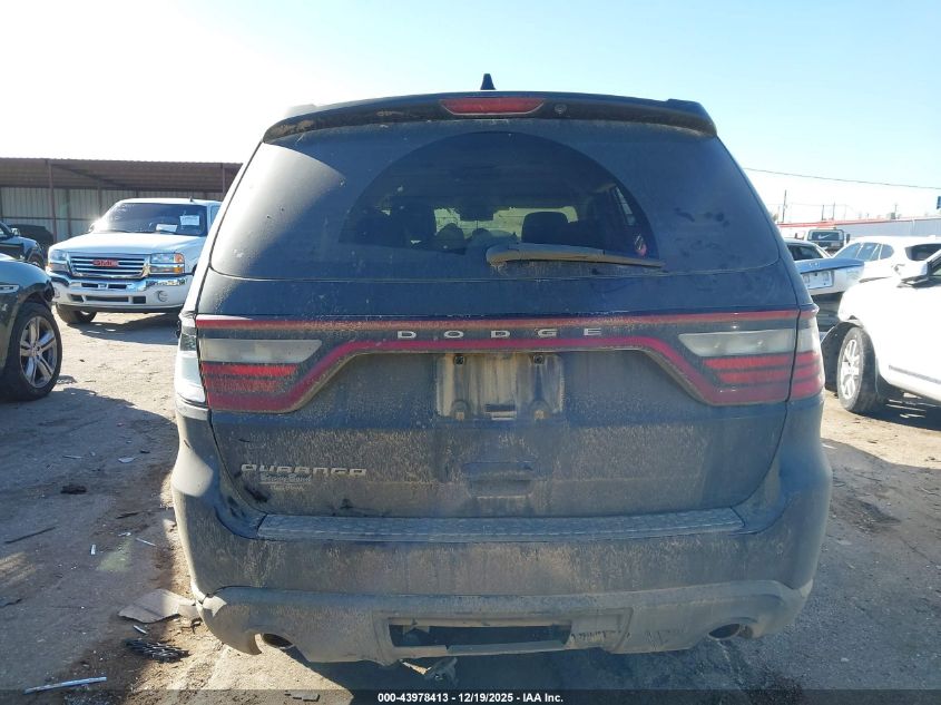 2016 Dodge Durango Sxt VIN: 1C4RDHAG1GC430084 Lot: 43978413