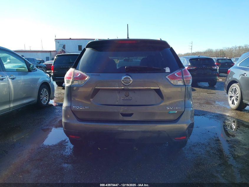 2014 Nissan Rogue Sv VIN: 5N1AT2MV5EC773268 Lot: 43978447