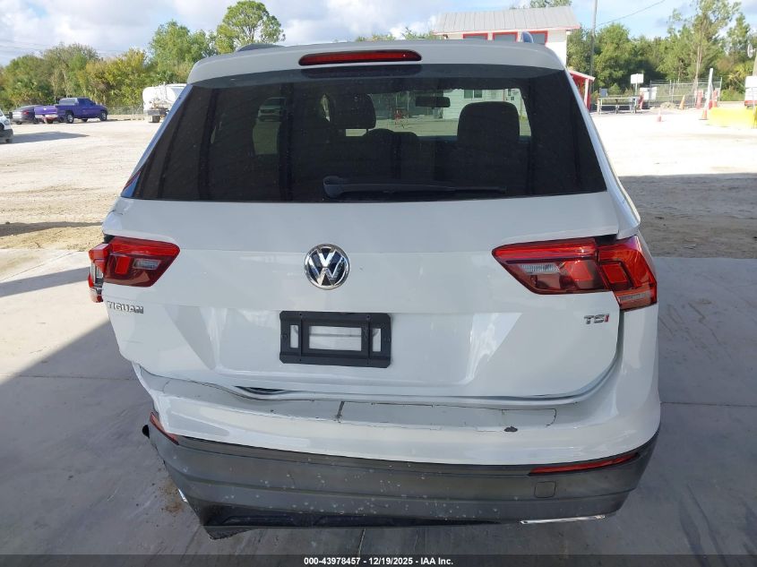 2018 Volkswagen Tiguan 2.0T S VIN: 3VV1B7AX4JM024014 Lot: 43978457