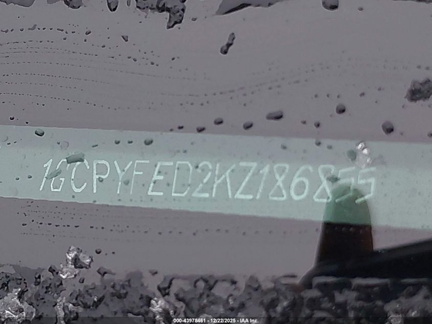 2019 Chevrolet Silverado 1500 Lt Trail Boss VIN: 1GCPYFED2KZ186855 Lot: 43978461