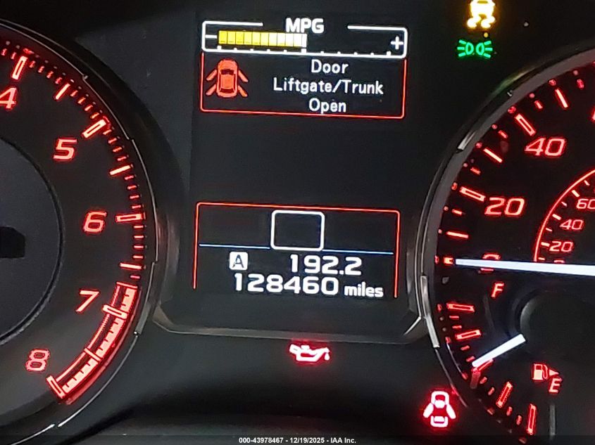 2017 Subaru Wrx VIN: JF1VA1B64H9819343 Lot: 43978467