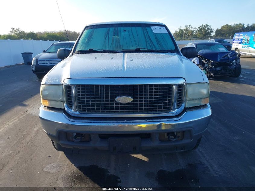 2000 Ford Excursion Xlt VIN: 1FMNU40L4YEA90632 Lot: 43978477