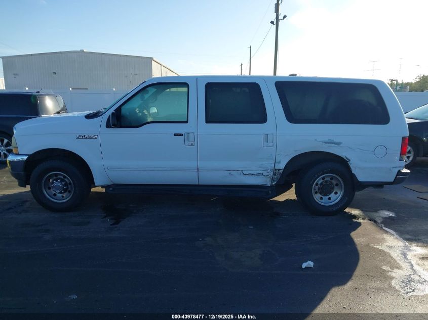 2000 Ford Excursion Xlt VIN: 1FMNU40L4YEA90632 Lot: 43978477