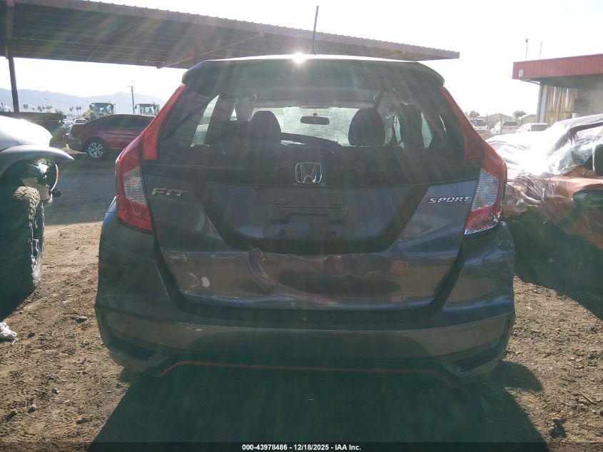 2018 Honda Fit Sport VIN: 3HGGK5H60JM718775 Lot: 43978486