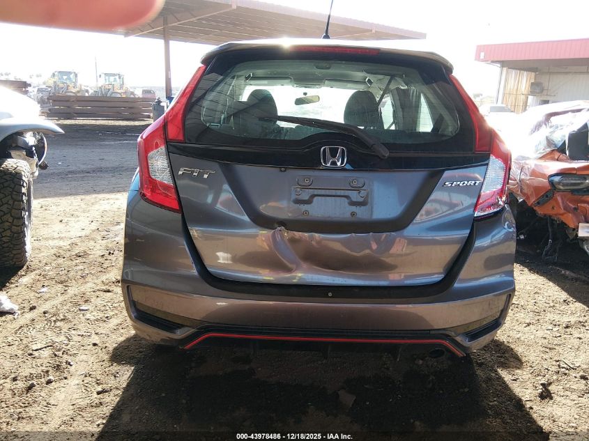 2018 Honda Fit Sport VIN: 3HGGK5H60JM718775 Lot: 43978486