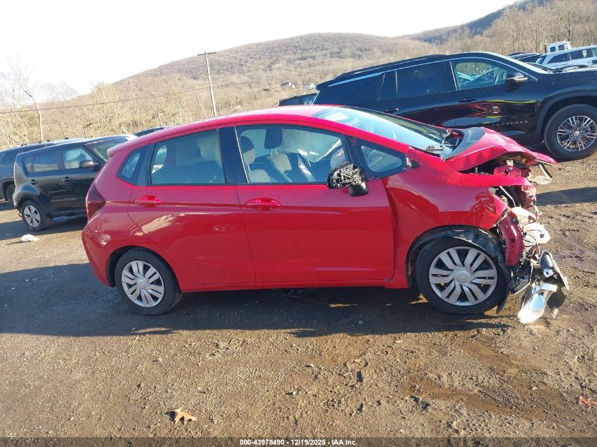 2016 Honda Fit Lx VIN: JHMGK5H51GX019193 Lot: 43978490