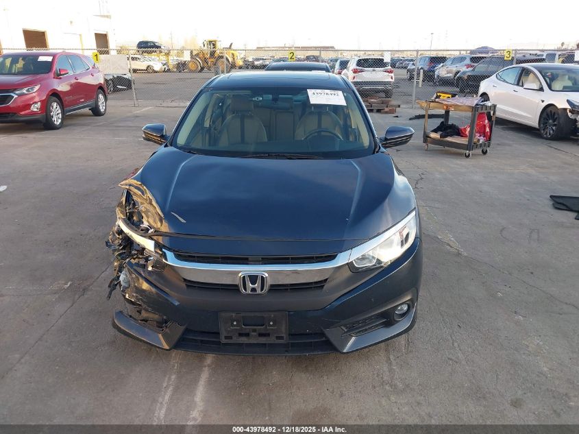 2018 Honda Civic Ex-T VIN: JHMFC1F34JX005170 Lot: 43978492