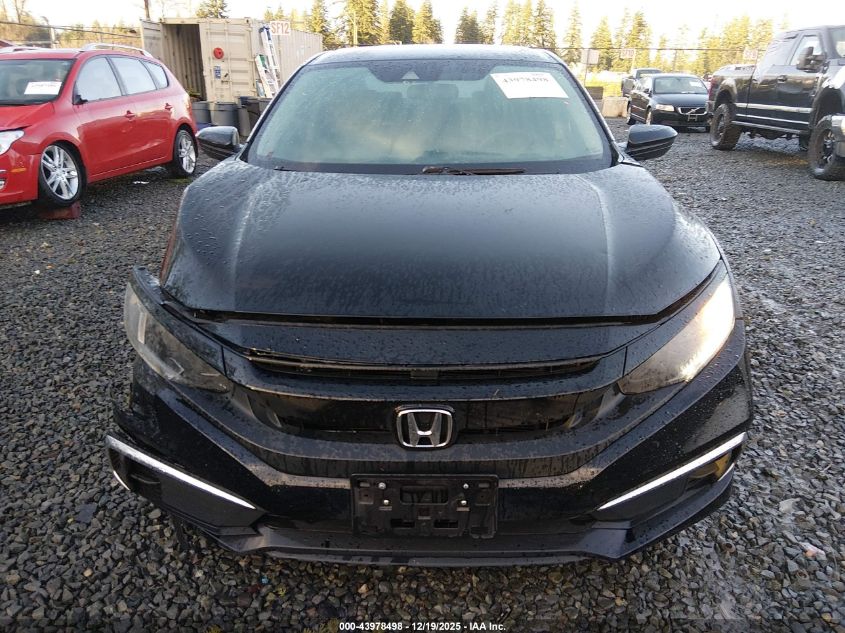 2019 Honda Civic Lx VIN: 19XFC2F64KE208580 Lot: 43978498