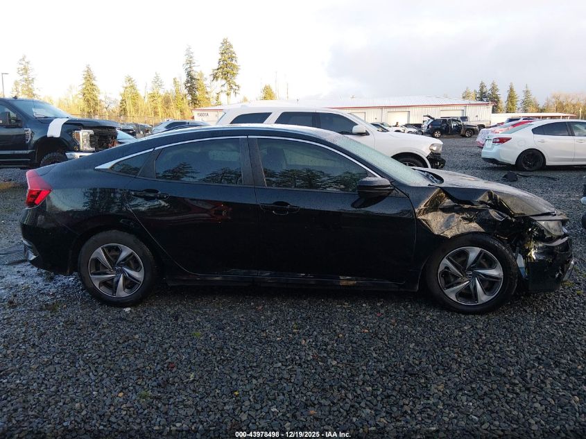 2019 Honda Civic Lx VIN: 19XFC2F64KE208580 Lot: 43978498