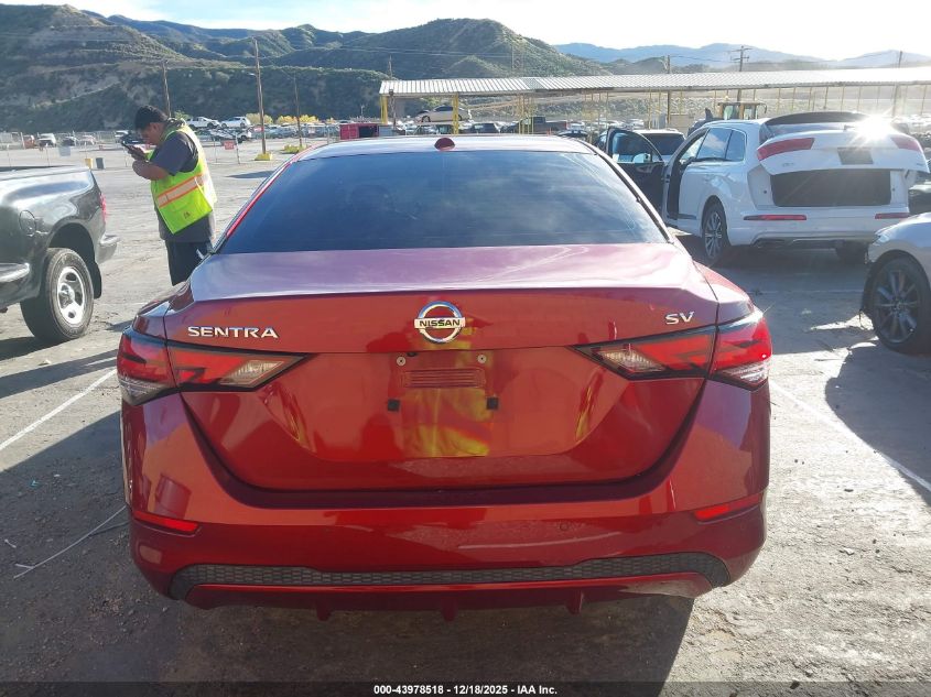 2020 Nissan Sentra Sv Xtronic Cvt VIN: 3N1AB8CV0LY243115 Lot: 43978518