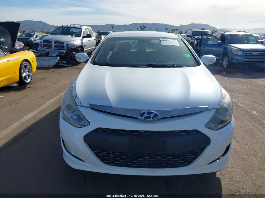 2015 Hyundai Sonata Hybrid VIN: KMHEC4A44FA128536 Lot: 43978524