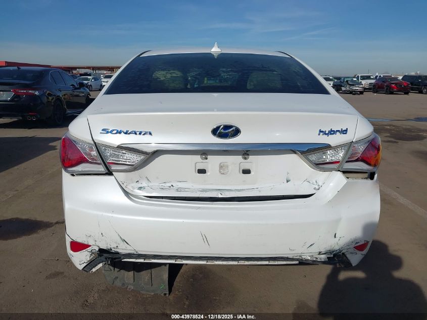2015 Hyundai Sonata Hybrid VIN: KMHEC4A44FA128536 Lot: 43978524