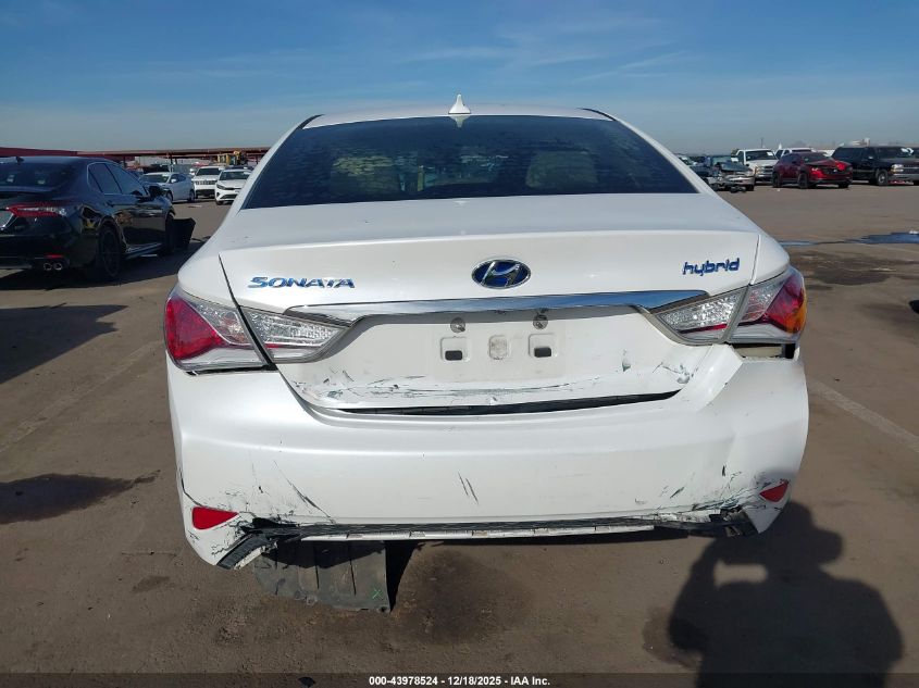 2015 Hyundai Sonata Hybrid VIN: KMHEC4A44FA128536 Lot: 43978524