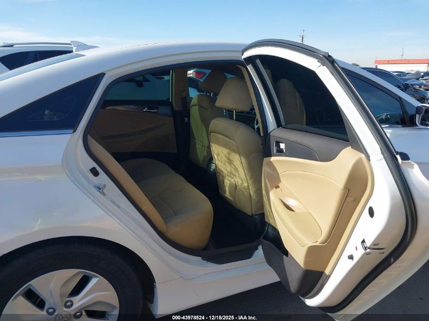 2015 Hyundai Sonata Hybrid VIN: KMHEC4A44FA128536 Lot: 43978524