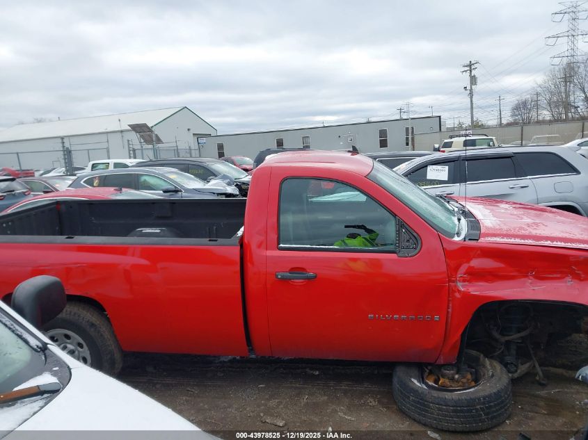 2009 Chevrolet Silverado 1500 Work Truck VIN: 1GCEK14X29Z224599 Lot: 43978525
