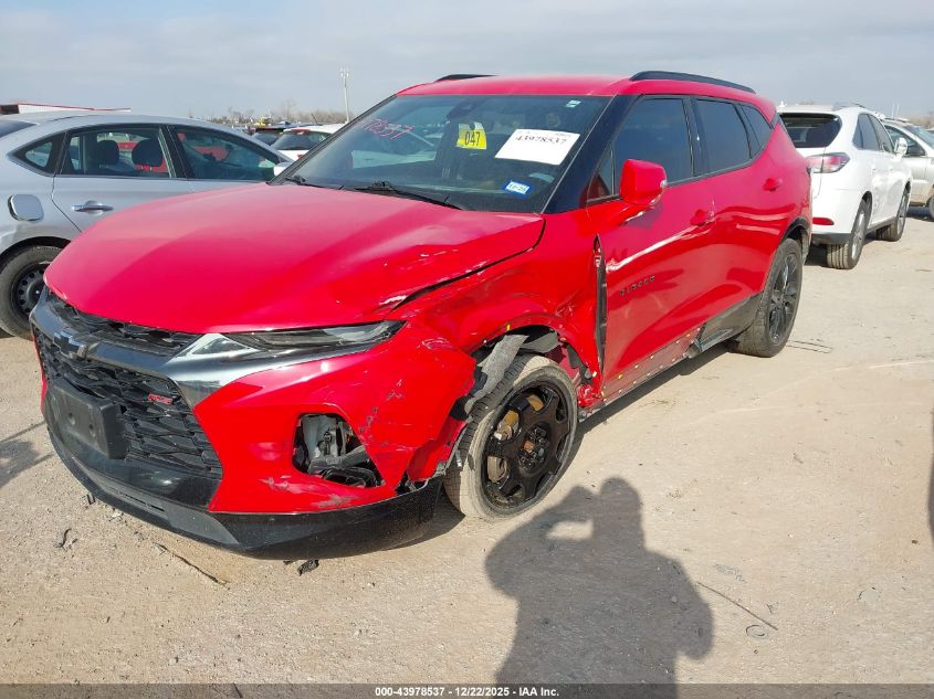 2020 Chevrolet Blazer Fwd Rs VIN: 3GNKBERS6LS631585 Lot: 43978537